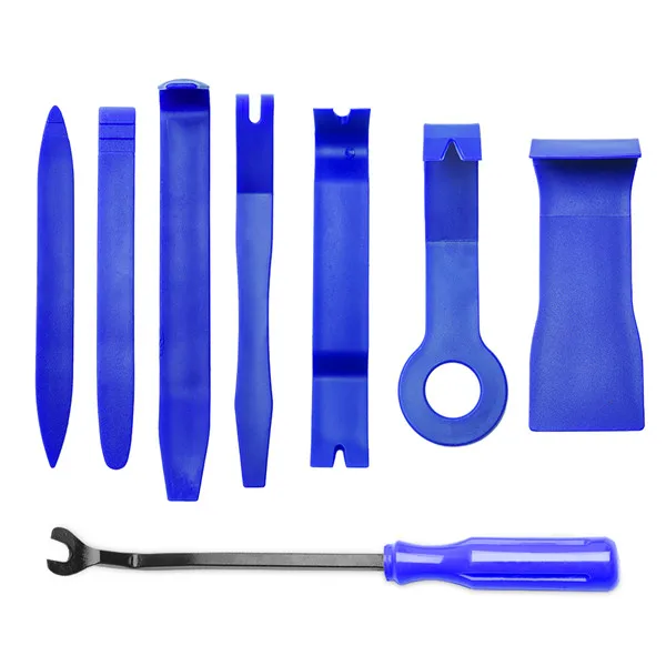 

8Pcs DIY Car Repair Tool Kit Hard Plastic Auto Car Radio Media Panel Door Clip Panel Trim Dashboard Removal Opening Tool