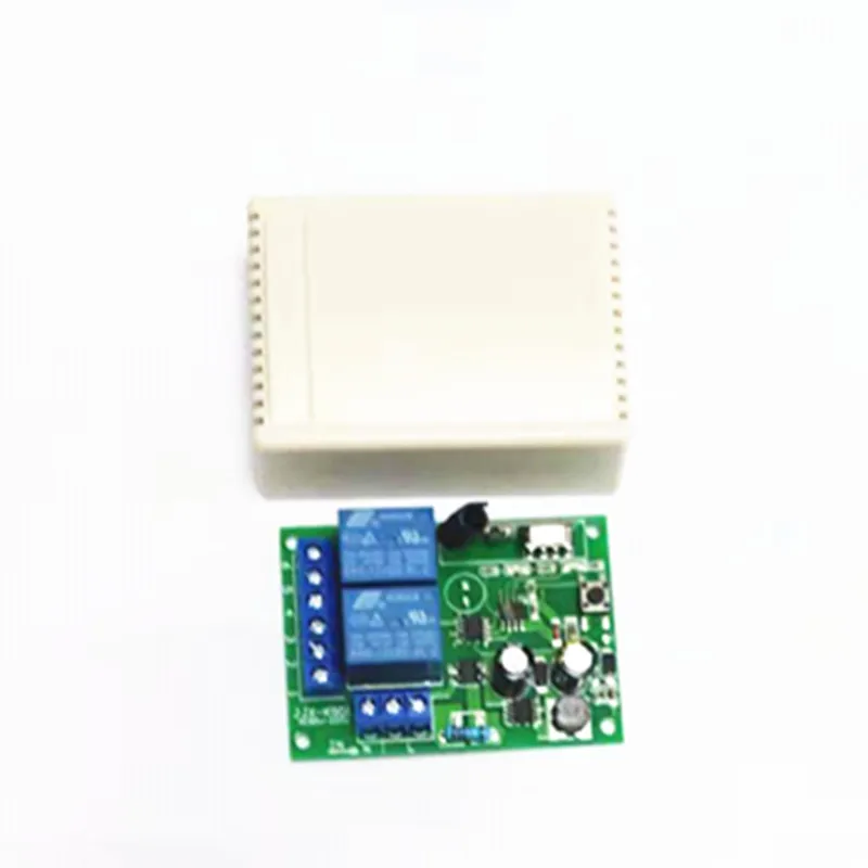 

433 Mhz Universal Wireless Remote Control Switch AC 85V ~ 250V 110V 220V 2CH Relay Receiver Module and RF 433Mhz Remote Controls