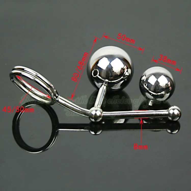 Anal Ball Sex Toy Porn - For male include two balls sex toys products anal hook plug ...