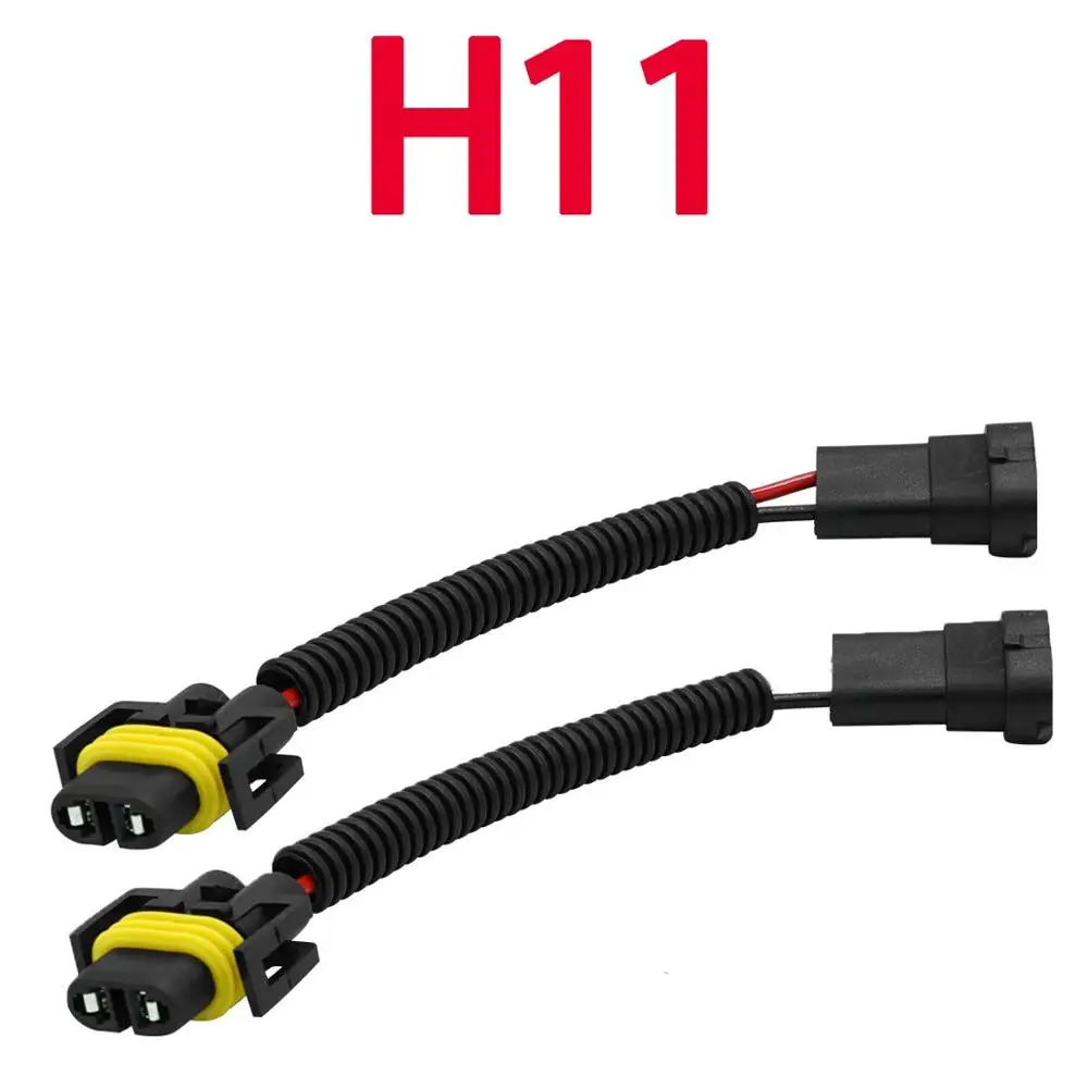 Керамический разъем H1 H4 H7 H8 H9 H11 H13 9005 HB3 9006 HB4 9007 розетка проводка расширения Жгут
