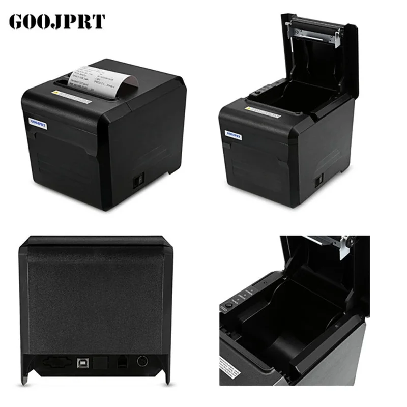 

GZ8001 POS printer High quality 80mm thermal printer Kitchen printer Auto Cutter printer with USB+Serial / Lan /bluetooth