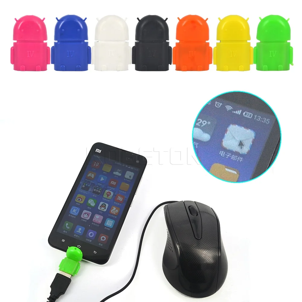Кабель адаптер kebidu Micro USB Mini OTG для смартфонов Android планшетных ПК подключается к U