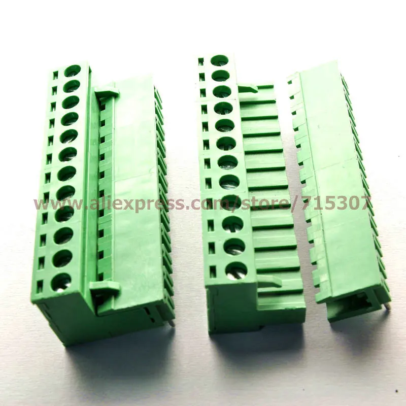 

PHISCALE 5 set 90 degrees, Right Angle PCB Terminal Blocks 5.08mm 12pin 300V 15A