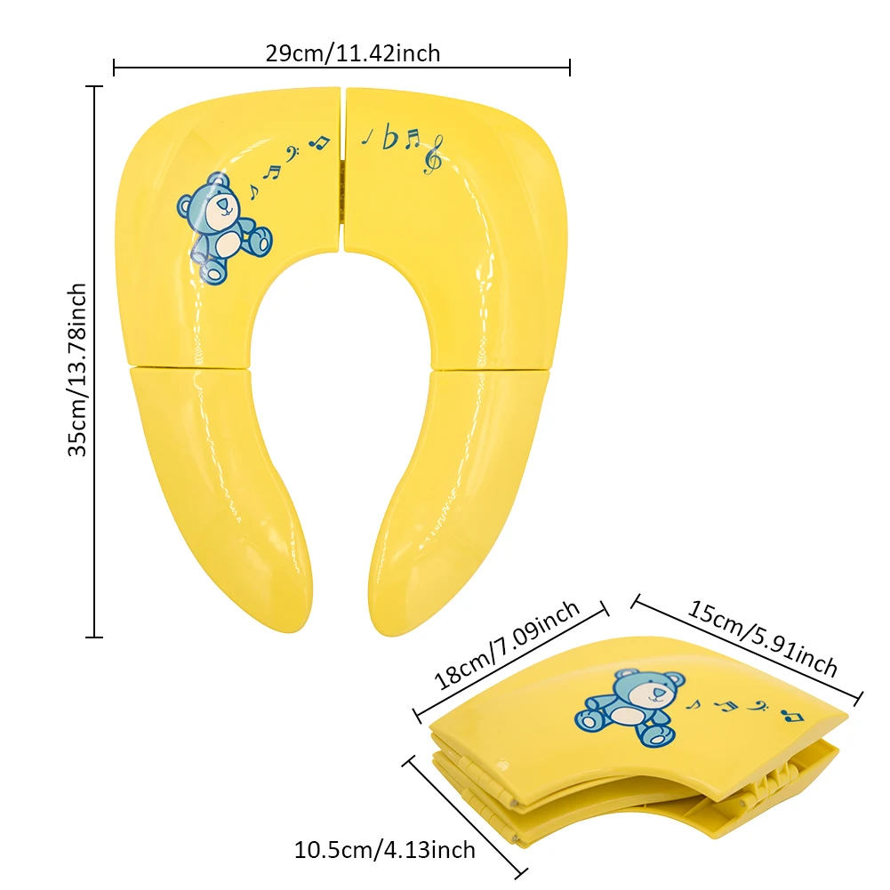 BabyFoldable дорожный горшок сиденья туалет сиденье подготовки детей писсуар подушка дети горшок стул Pad/коврик