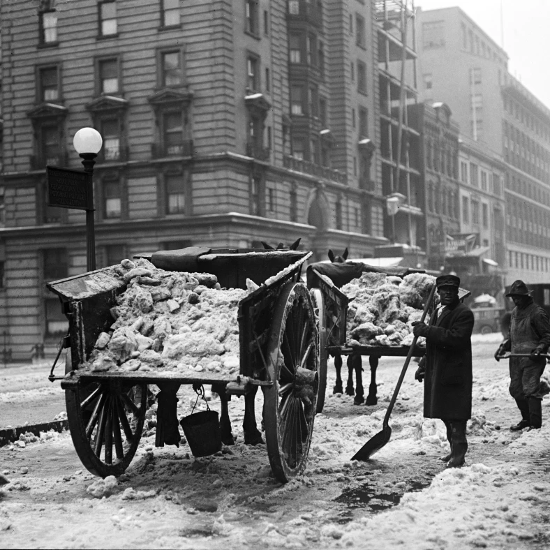Snow Removal  1925 Poster Print by Science Source (36 x 24)