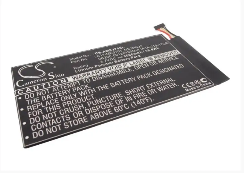 Cameron sino 5000 mAh батарея для ASUS 110-0329 H K001 ME301T MeMO Pad ME301T Smart 10,1 PAD 10,1 TF400