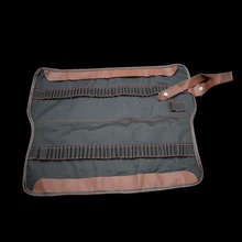 Портативный холст для живописи Карандаш Чехол 36/48/72 Отверстия школьный холщовый мешок ролл косметических кистей для макияжа чехол для хранения пера сумка для живописи