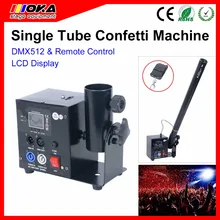 Мини машина для конфетти с одной головкой бумажная Пушка машина для свадебной сцены