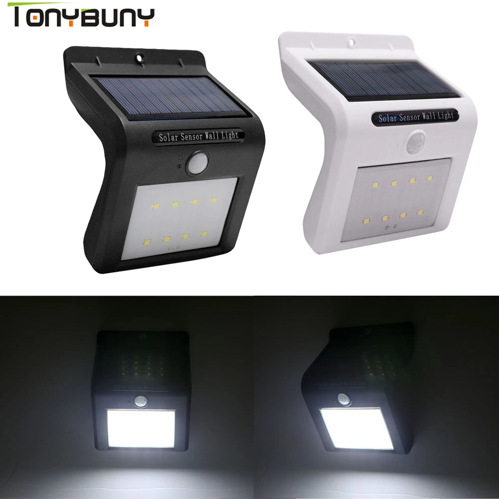 Modern Design LED Solar Power PIR Motion Sensor Wall Light LED Outdoor Energy Saving Street Yard Path Home Garden Security Lamp Modern Design LED Solar Power PIR Motion Sensor Wall Light LED Outdoor Energy Saving Street Yard Path Home Garden Security Lamp