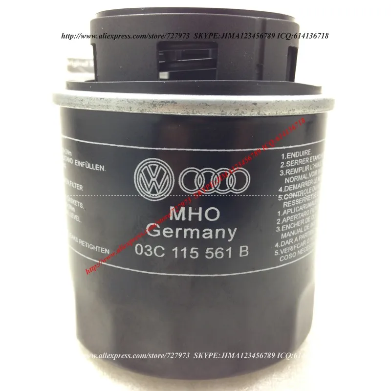 JICOSMOSLU: масляный фильтр для VW SKODA SEAT A3 03C 115 561 J B 03C115561B F 026 407 079 1.54704E + 11|filter|filter oil |