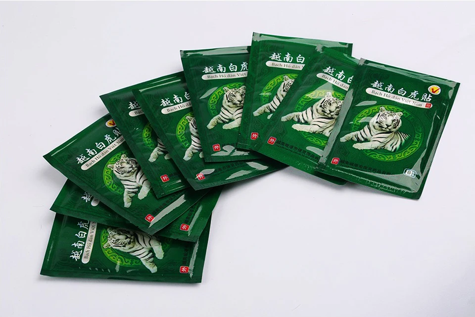 24pcs Vietnam White Tiger Balm Plaster Arthritis Neck/Back/Lumbar Medical Pain Relieving Patch Health Care Body Massager