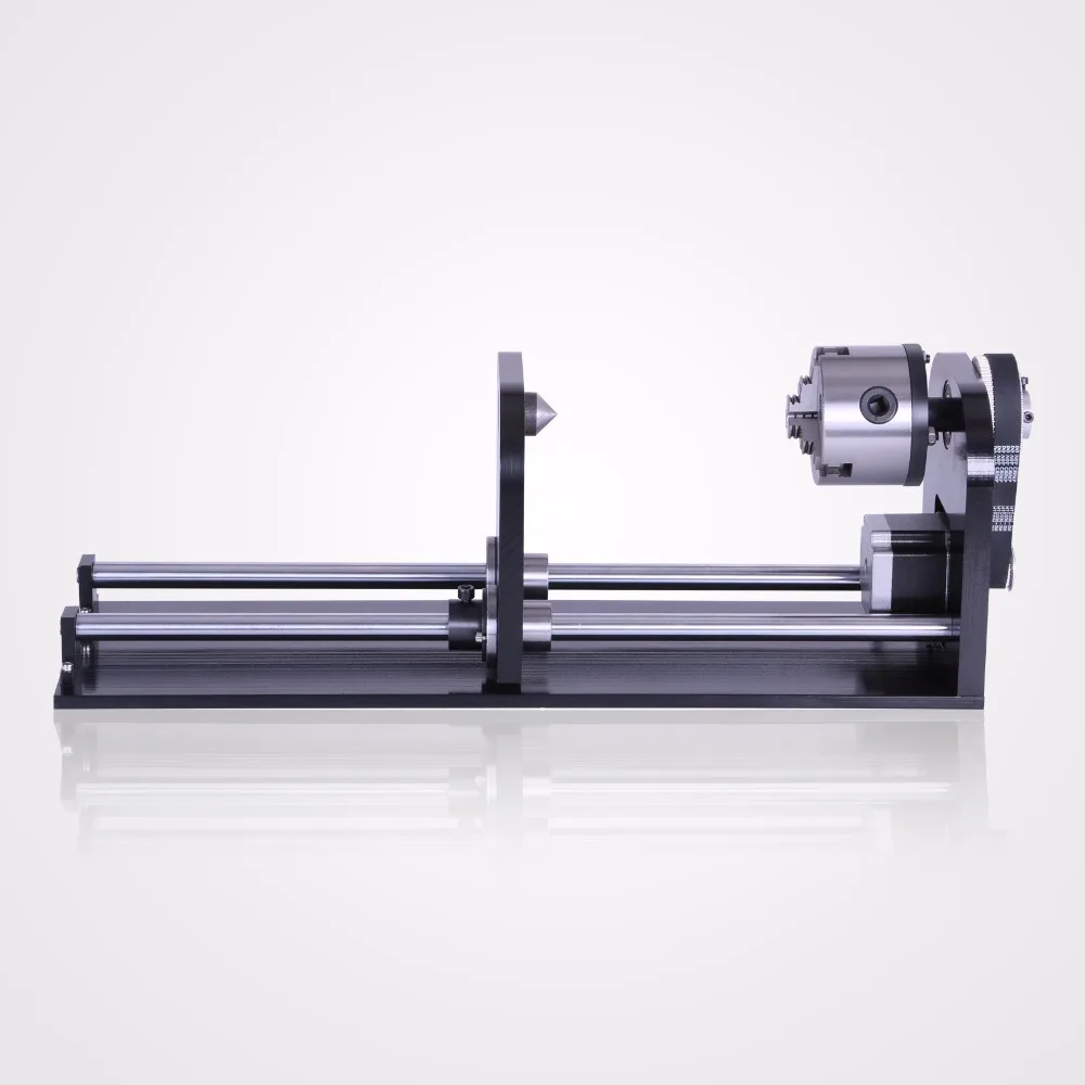 Cnc Router Rotary Axis Rotary Attachment For Co2 Laser Engraving