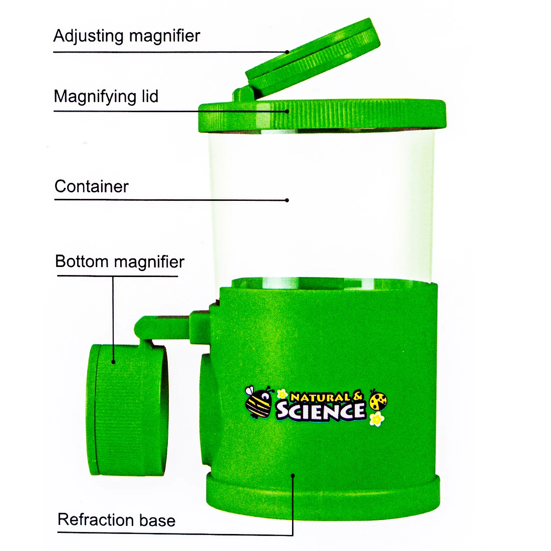  Children Toy Insect Viewer Scientific Exploration Microscope Kindergarten Teaching Toy Magnifying G - 32916758315