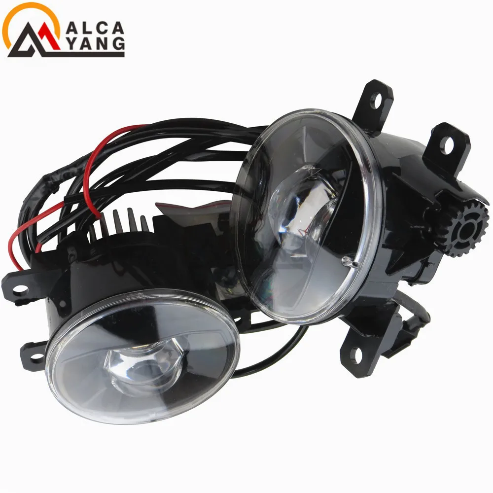  Malcayang Car Styling LED Fog Lamp Assembly For Renault Megane Duster Fluence Koleos Kangoo Thalia  - 32996222645
