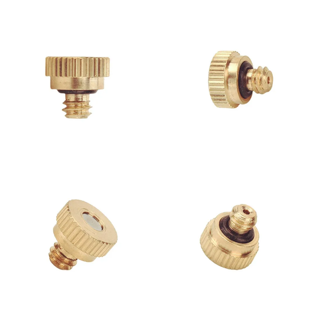 30Pcs/lot  Brass Misting Mist Nozzle Spray Sprinkler 0.3mm Orifice Atomizing Nozzle