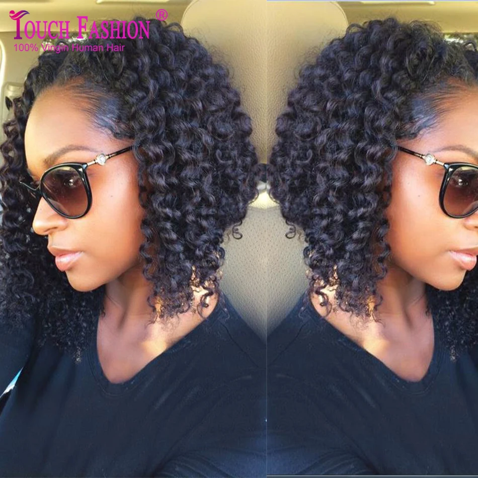 2017 New Arrival Virgin Peruvian Human Hairy Curly Bob 