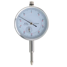 0,01 мм Циферблат точный индикатор 0-10 мм метр точный 0,01 мм разрешение индикатор манометр инструмент циферблат Калибр