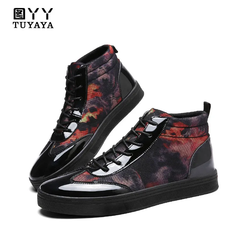 

High Top Quality Canvas Men Boots Lace Up Male Canvas Shoes Ankle Botas Cowboy Motorcycle Boots Men Military Desert Boots