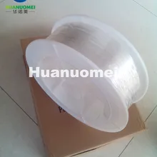 0,75 мм Диаметр/2700 м/рулон PMMA волоконно-оптический кабель конец свечение для украшения освещения