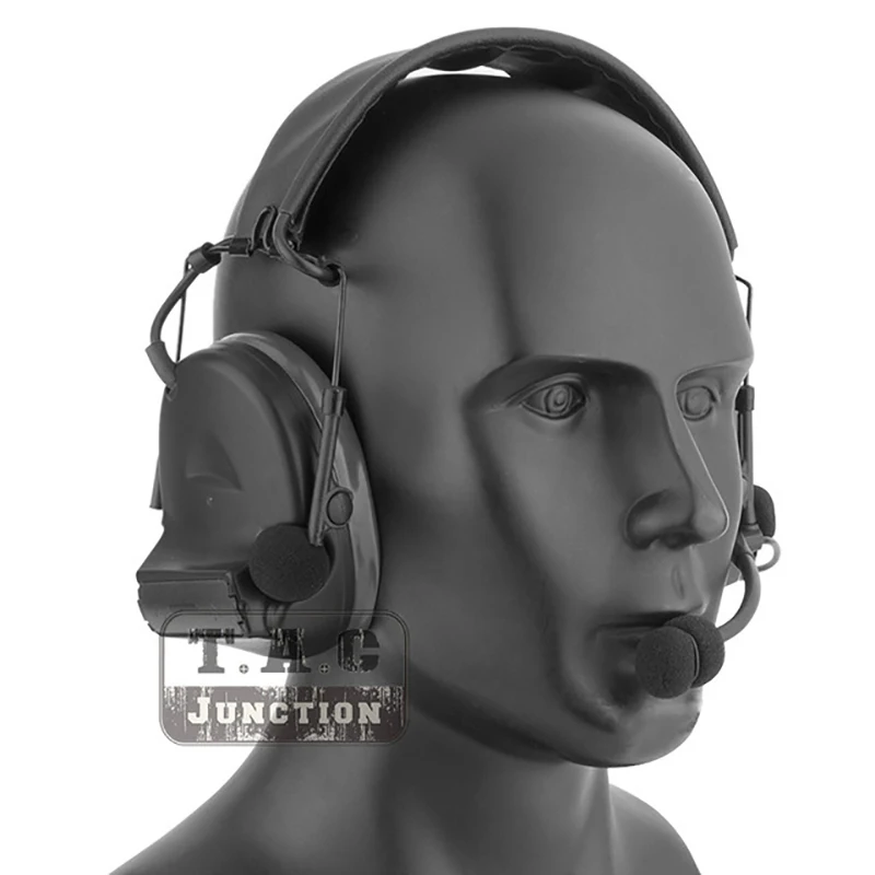 

Tactical Peltor ComTac II Electronic Hearing Protector Noise Reduction Communication Headset Shooting Earmuff