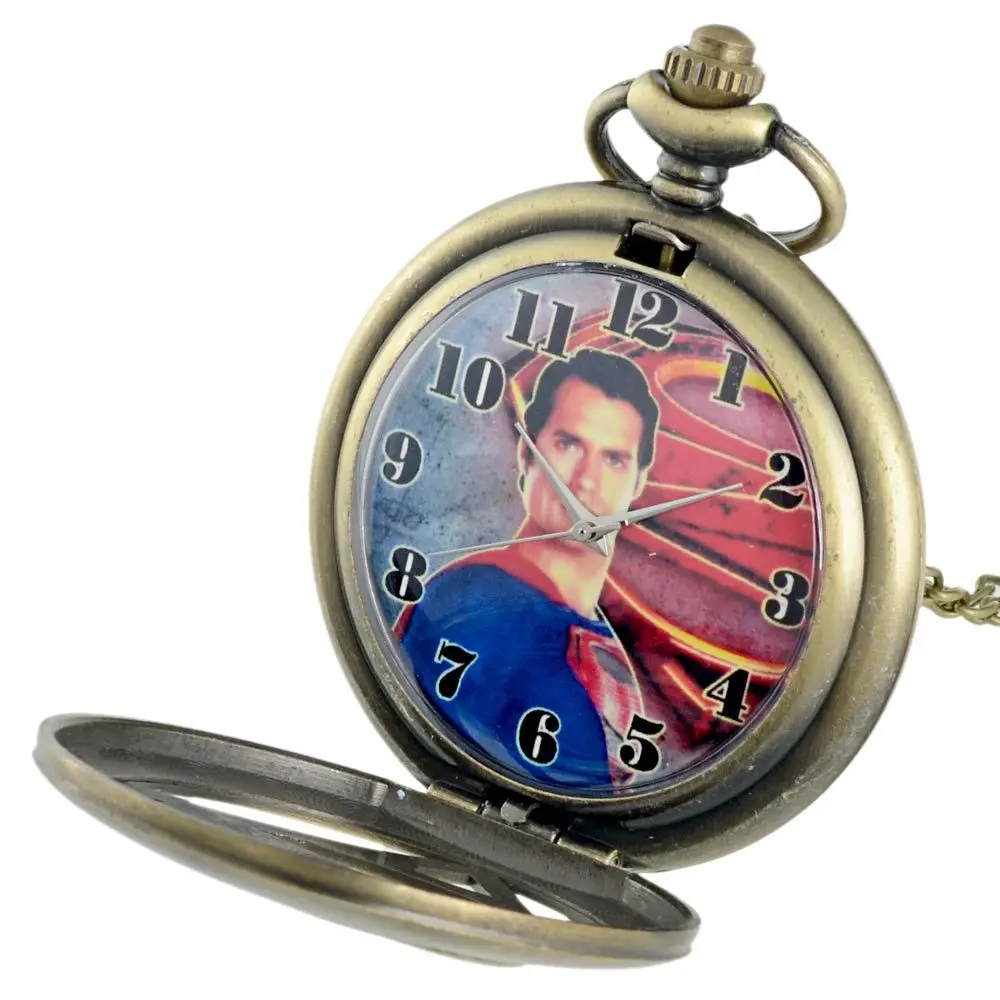 P321-Bronze cool pocket watch chain (4)