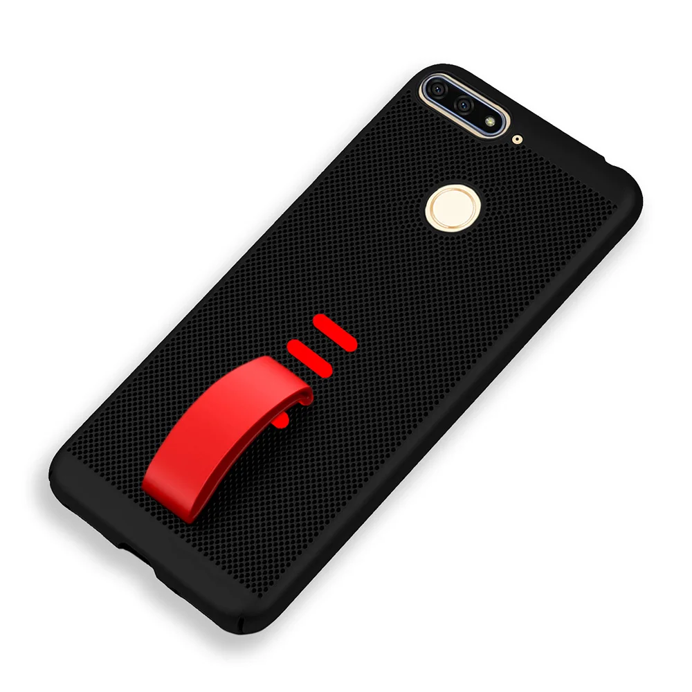 KHW1964B_1_Heat Dissipation Hollow Phone Case For Huawei Honor 7C 5.7 AUM-L41