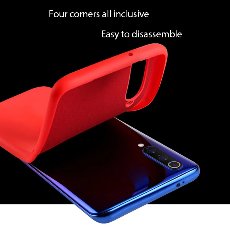 Для Samsung Galaxy A50 чехол жидкий силиконовый резиновый мягкий для A30 2019 чехлы