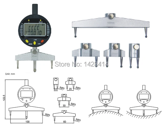 Digital radius gauge JPG