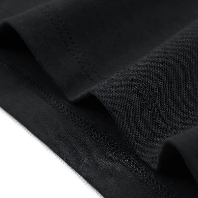 5XL 2019 الربيع الصيف 100% القطن جولة طوق T قميص الرجال تي شيرتات قصيرة الاكمام التباين اللون اللياقة البدنية يتأهل عارضة بلايز