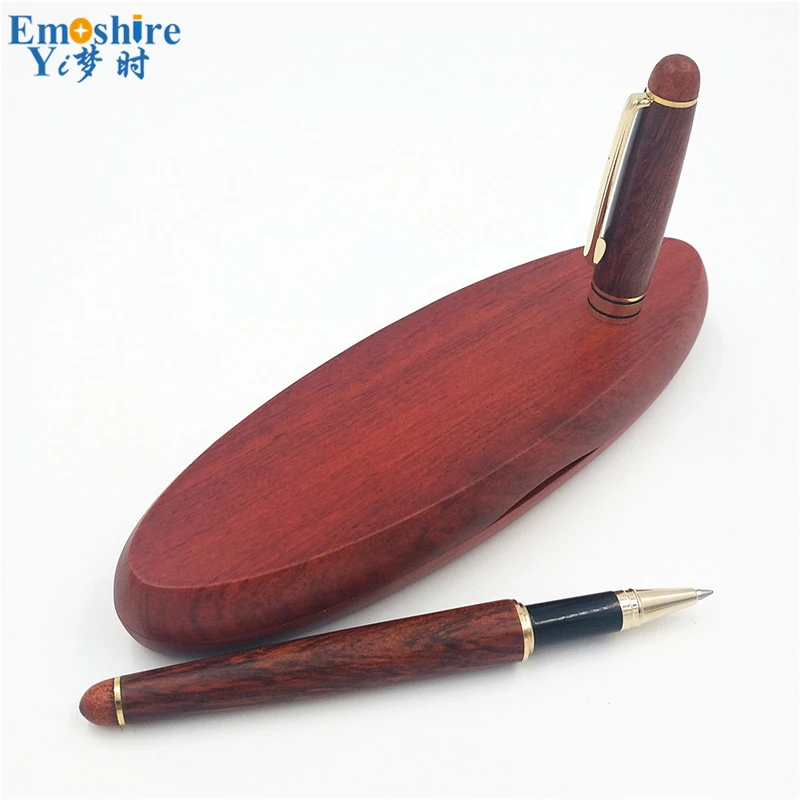 Emoshire Rosewood mahogany signature pen wooden creative gift set business gift pen pen ball pen wholesale (8)