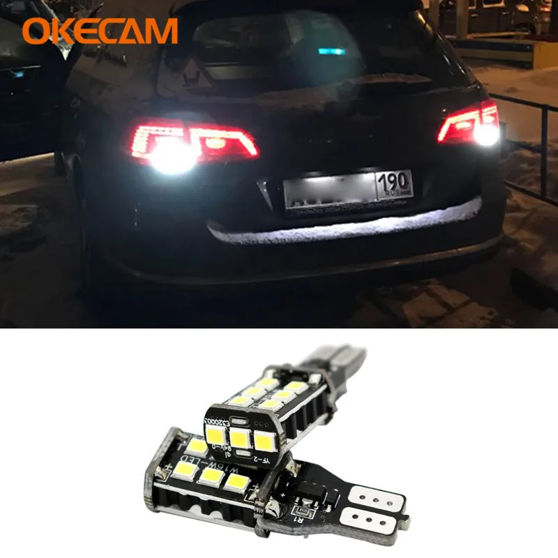

Canbus T15 W16W 921 15SMD LED 2835 Car Reverse Light for VW Polo Golf 4 7 5 6 3 Passat B5 B6 B7 Beetle T5 Touran Bora T4 Touareg