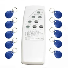 125 кГц id карта контроля доступа дверь RFID Копир Дубликатор Cloner EM ридер писатель+ 10x EM4305 T5577 5200 записываемый брелок