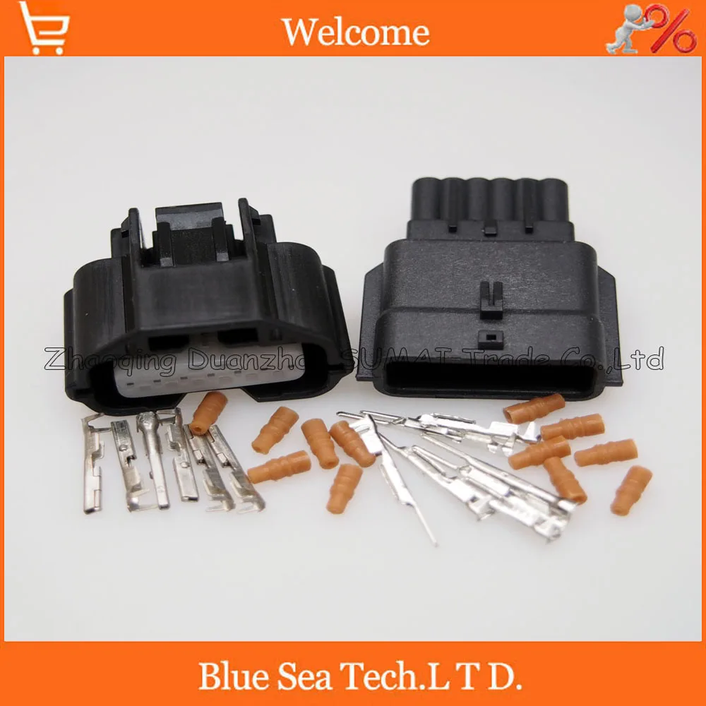 

Automobile 6 Pin Air flowmeter connector,Air flow meter plug for Nissan car