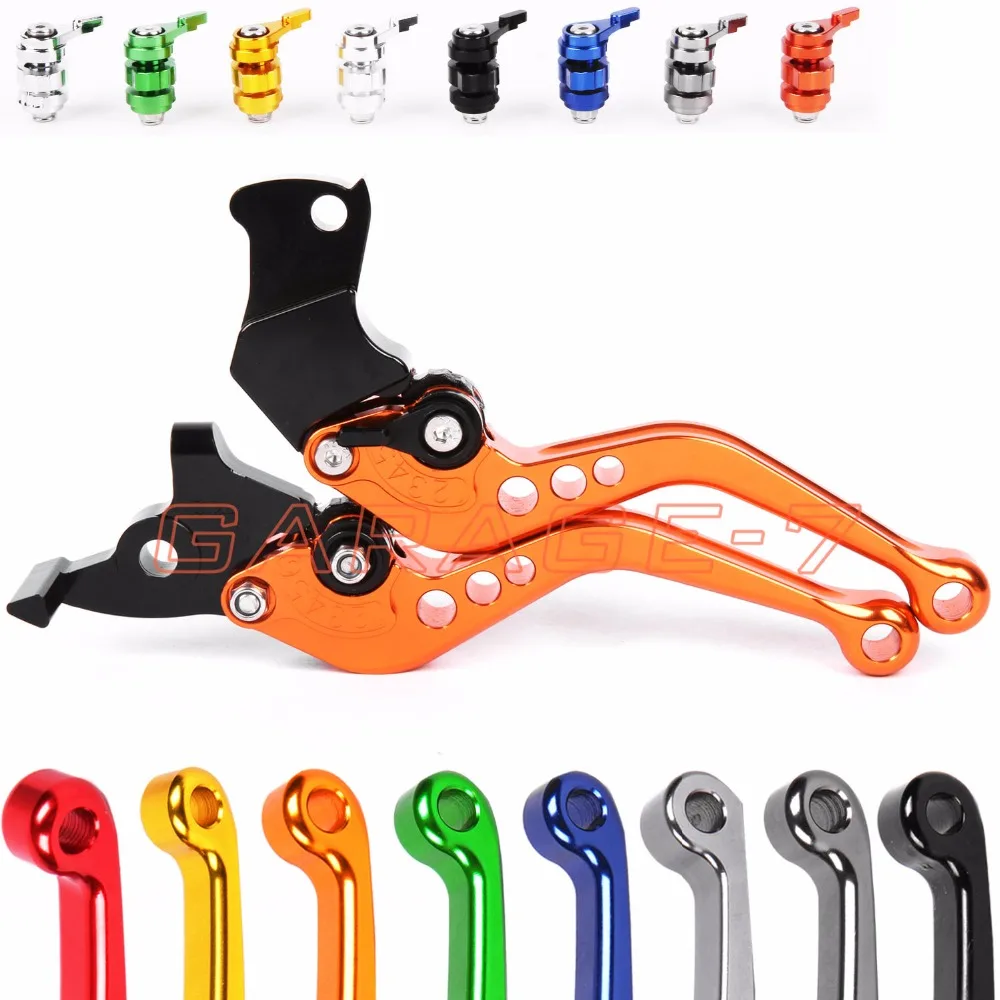 

10 Colors For KTM Adventure 640 Supermoto 400 LC4-E EGS EXC 620 CNC Motorcycle Short/ Long Lever Hot Sale Clutch Brake Levers