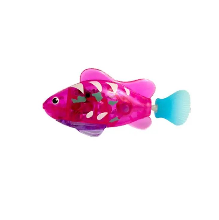 Цельнокроеное платье! Забавная плавающая электронная рыба, активированная на батарейках, игрушечная рыба, робот, домашнее животное для рыбной ловли, украшения для домашних животных - Цвет: 27