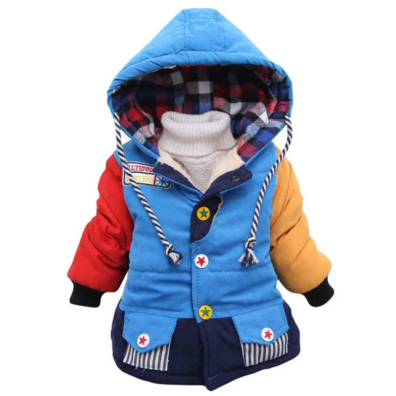 Куртка для маленьких мальчиков; осенне-зимняя куртка для мальчиков; пальто; детская теплая верхняя одежда; пальто для девочек; куртка; пальто для младенцев; детская одежда