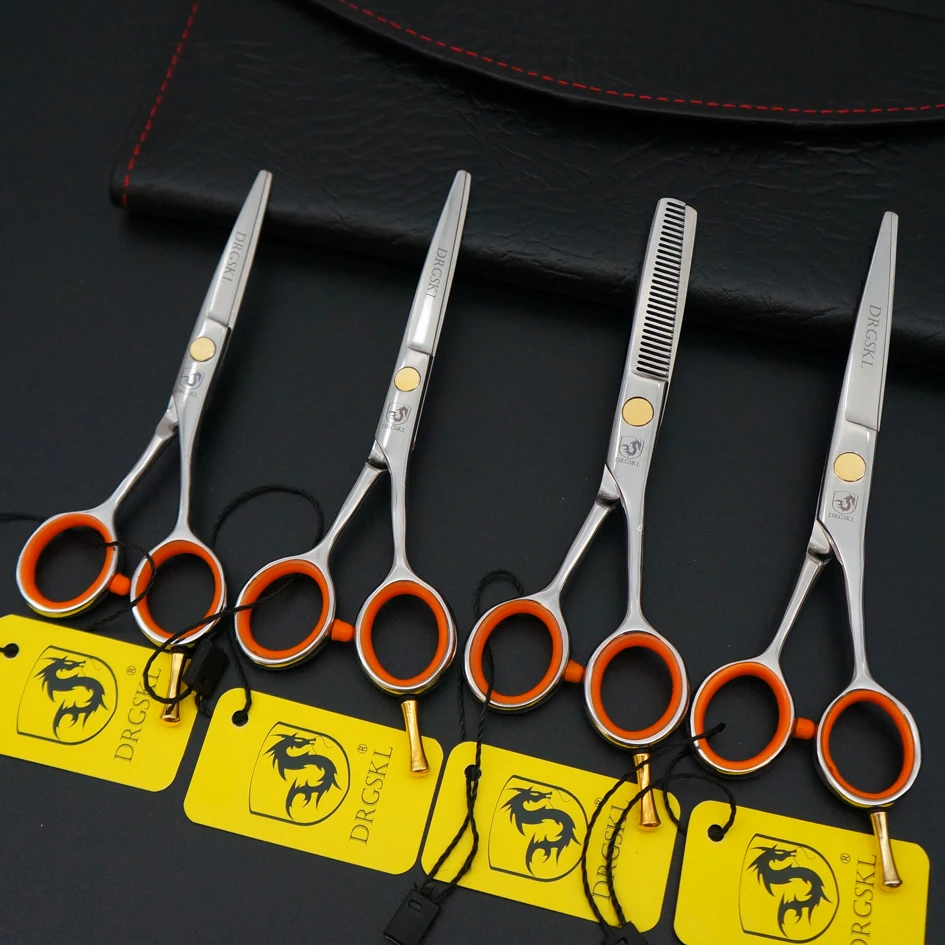 Маленькие и изысканные ножницы для волос DRGSKL Профессиональные Парикмахерские