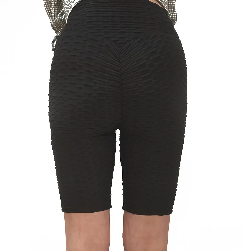 2019 Women's breathable tight-fitting sports shorts ladies sexy sweat-absorbent hip-fighting yoga gym running shorts 40J21 (14)