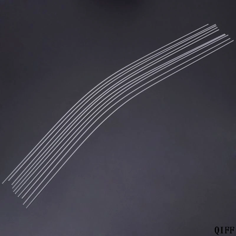 

Dropshipping 10Pcs/Set Fishing Float Tail DIY Floats Hollow 0.8/1/1.2mm Inner Diameter Thicken Tackle Tube APR28