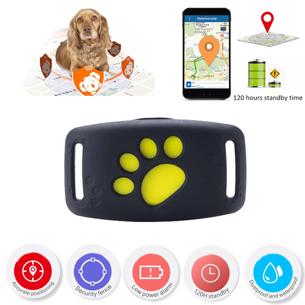 2G Pet Dog GPS Tracker Collar Dogs Cats Collars GPS pet Tracker GPS