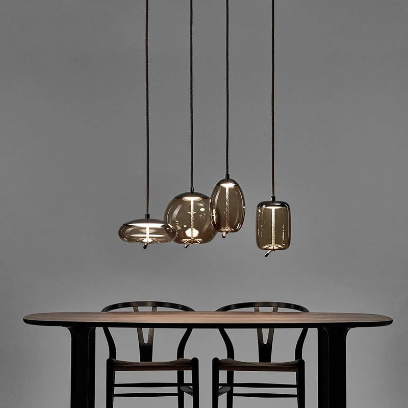 Итальянская Подвесная лампа Foscarini Gregg стеклянные подвесные светильники