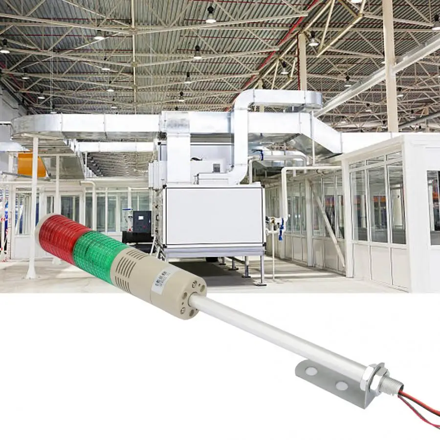 

220VAC Machine Warning Light LED Indicator Light Caution Signal Constant Light Car Boat Warning Lamp