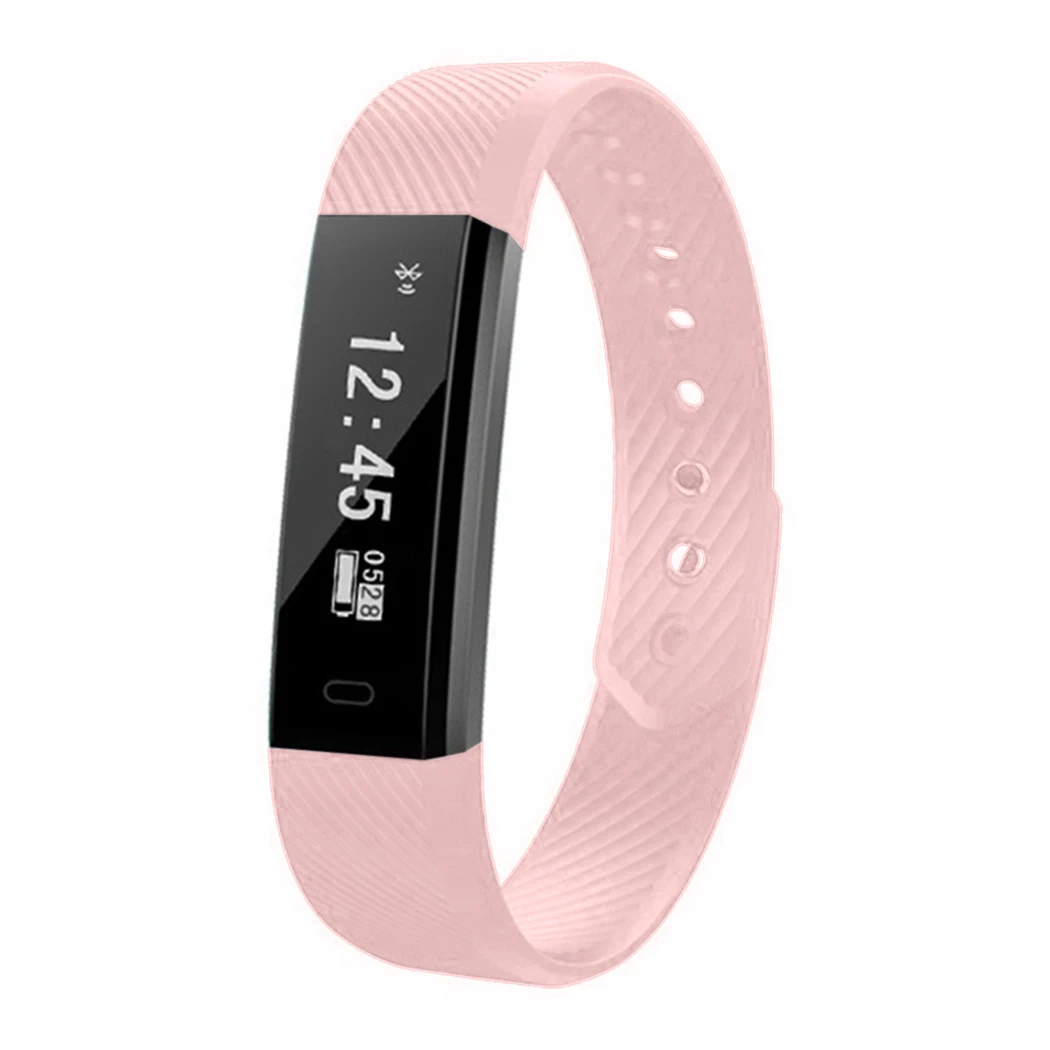 ID115HR плюс Bluetooth Smart Браслет монитор сердечного ритма Фитнес трекер для xiaomi iphone