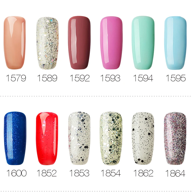 Выбрать 4) Розалинд набор гель-лаков для ногтей сплошной цвет серии для наращивания ногтей Дизайн ногтей гель лак полировка