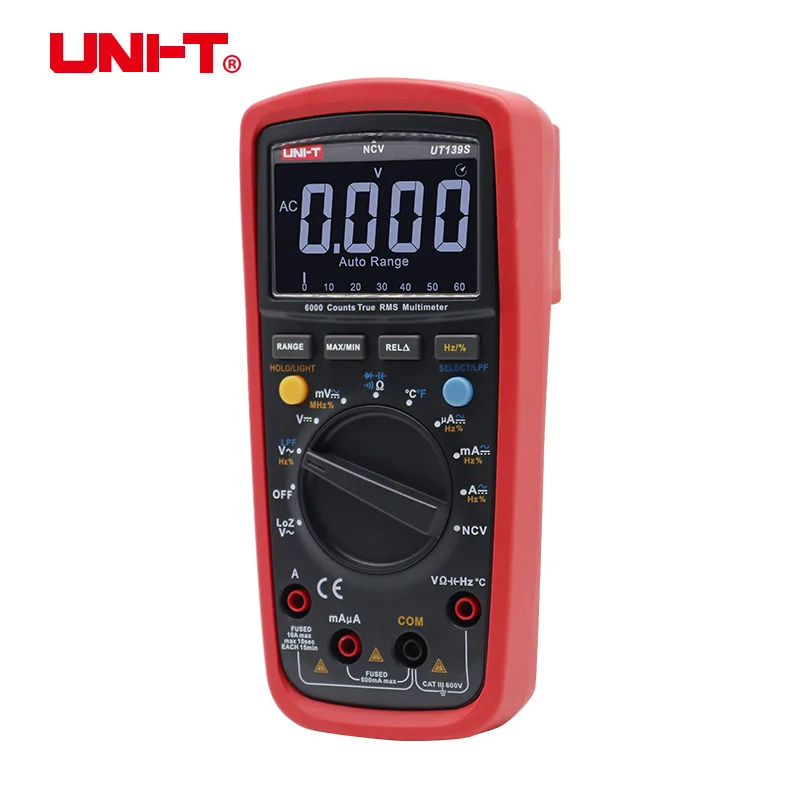 UNI T UT139S цифровой мультиметр измеряющий истинные квадратичные значения