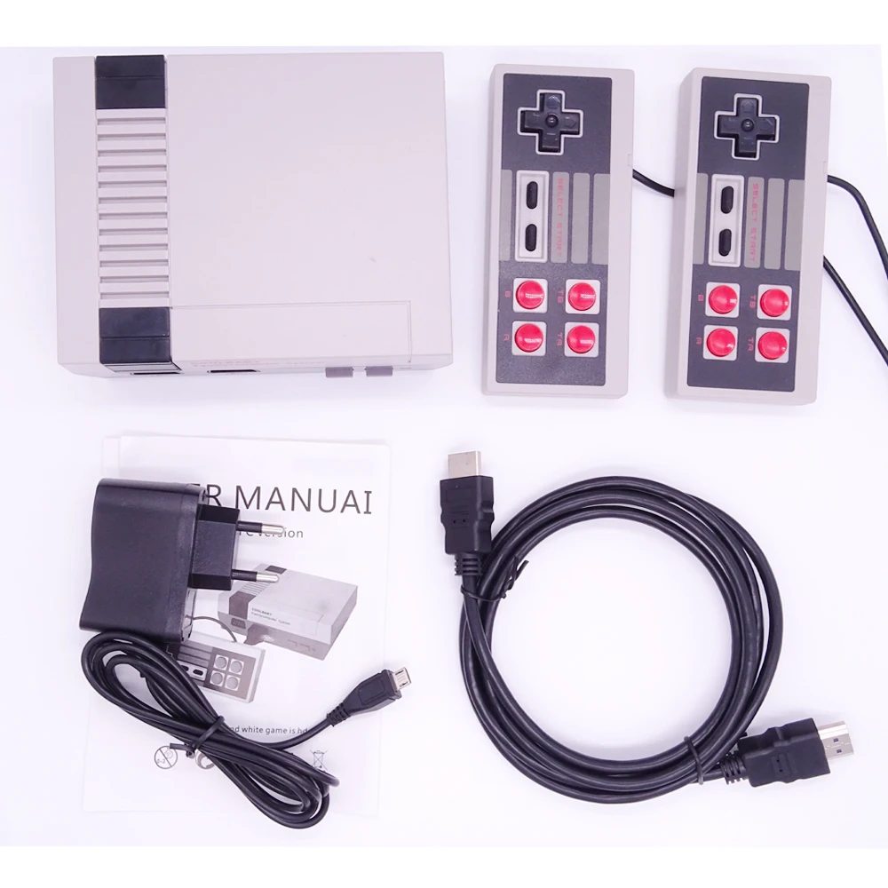 Оригинальная Ретро видео игровая консоль с классическими 600 играми, встроенными для 4K tv PAL& NTSC HDMI/AV выход Мини ТВ портативная игра