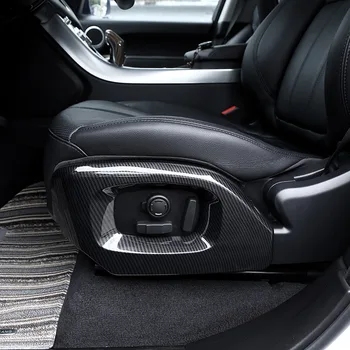 

For Land rover Range Rover Vogue Autobiography For Range Rover Sport 2014-17 Car Carbon Chrome Seat Side Cover Trim Accessories