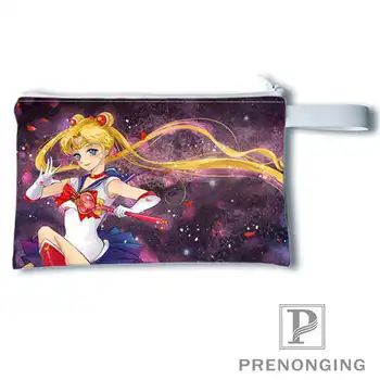 

Custom sailor moon Printing Coin Purse Change Purse Zipper Zero Wallet Phone Key Bags Fashion Small Female Purse#19-01-22-4-221