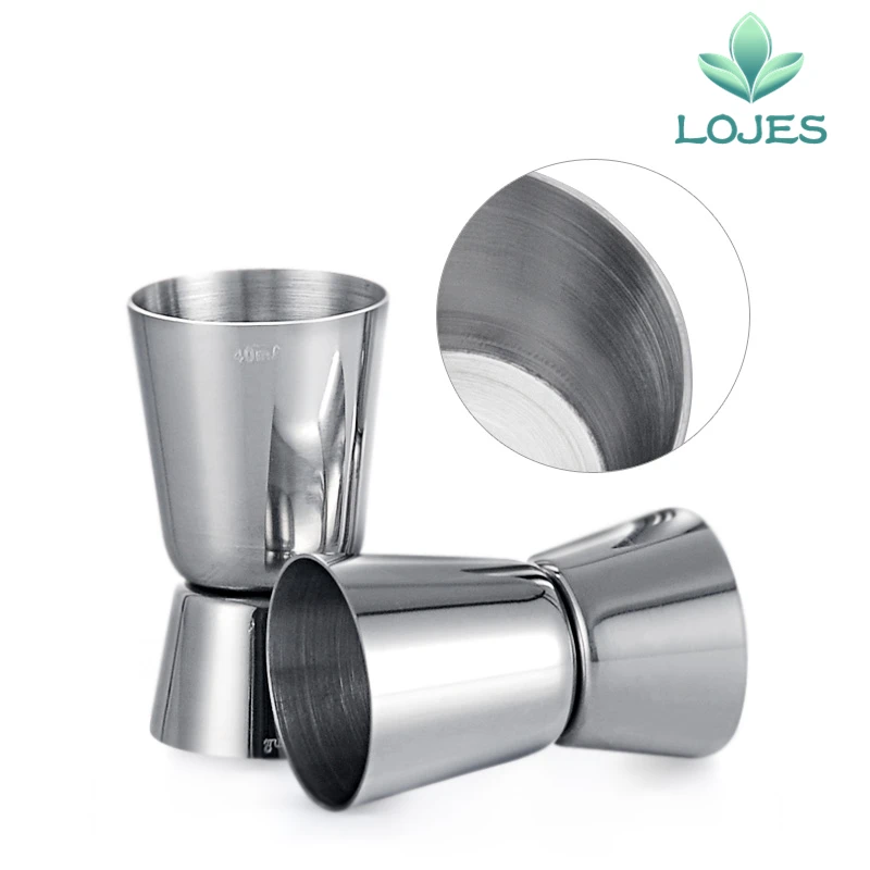Stainless Steel Cocktail Measuring Jigger Double Jigger Measure Shot Drink Spirit Measure Cup Bar Accessories Bar Tools - Image 2