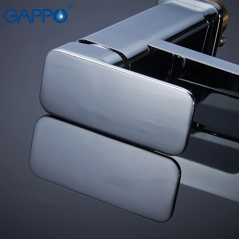 GAPPO смеситель для раковины водопад смеситель для раковины водопроводный кран на бортике grifos para lavabo